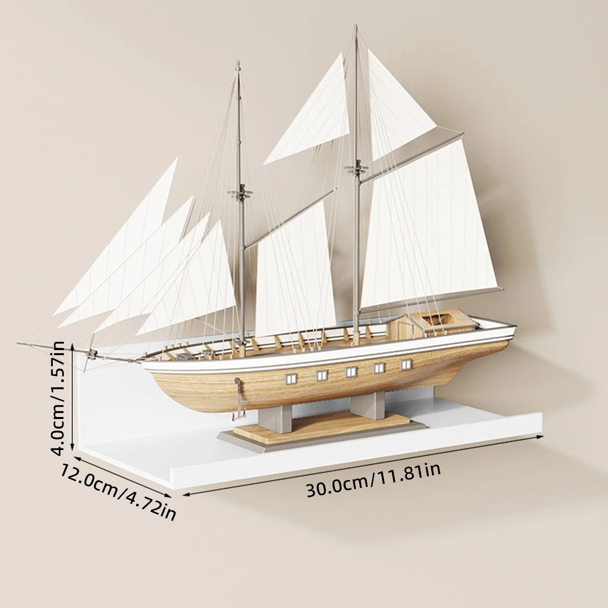 סגסוגת אלומיניום סלון מדפים צפים ללא קידוח מדפי קיר לקישוט חדר השינה מדף לאמבטיה ספרים צמחים מדף