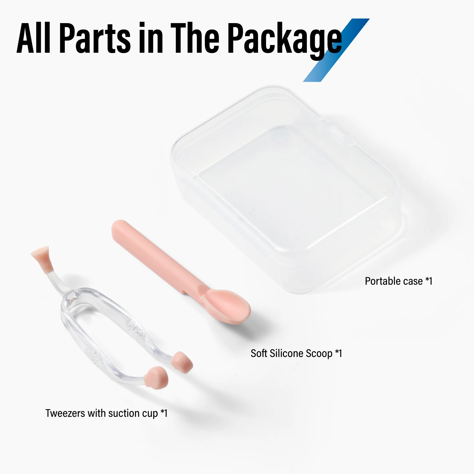 Colorful Contact Lens Handling Kit with Tweezers and Suction Rod by Dhoptical