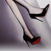 Women Elegant Luxury Shiny Rhinestone High Heels Sexy Red Bottom Pumps Brand Shoes Sexy Party Pointed Toe Wedding Banquet Shoes 4