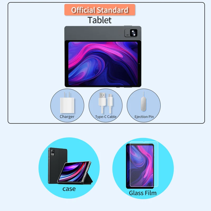 HEADWOLF FPad 6 Andorid 14 Gaming Tablet 8.4 inch 128GB ROM