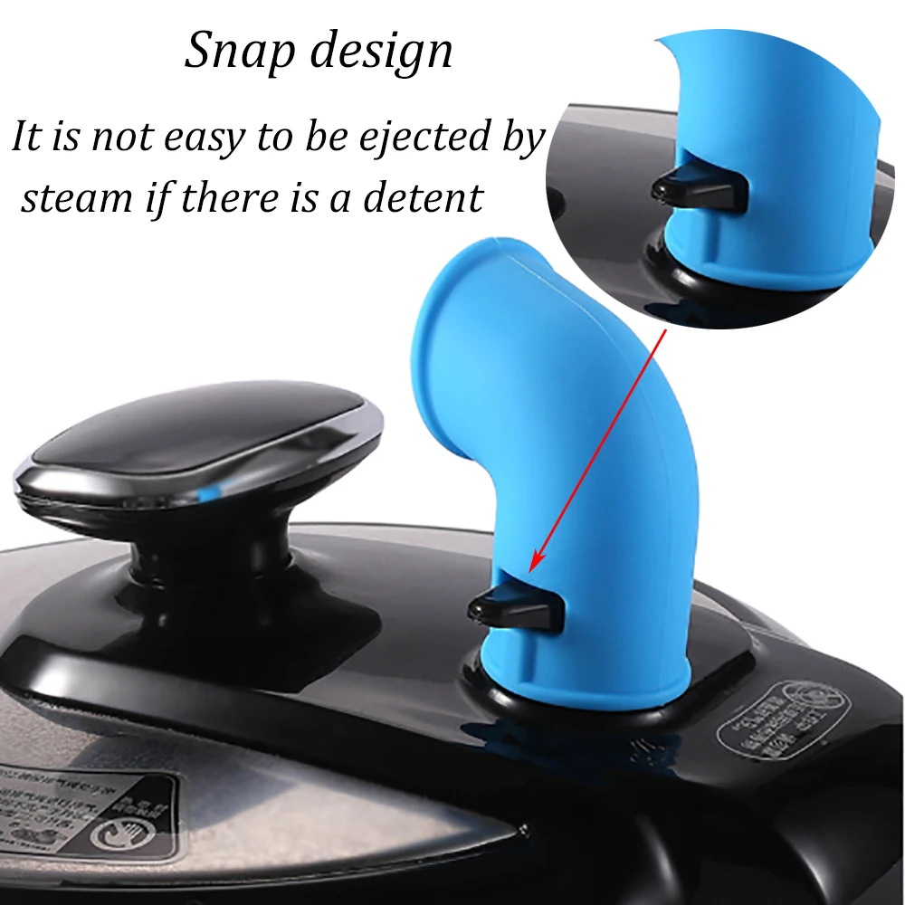 Silicone Instant Pot Pressure Cooker Exhaust Pipe Exhaust Hole 1Pcs Multi Color 4x5x7.3cm kitchen utensils
