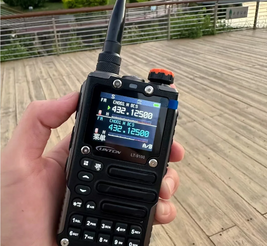New high-power Linton LT9100 walkie-talkie wireless self-driving outdoor handheld platform vehicle civilian 4