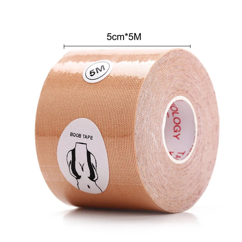 Boobs Tape Breast Lift Tape 5x5cm Round Nipple Cover Push up