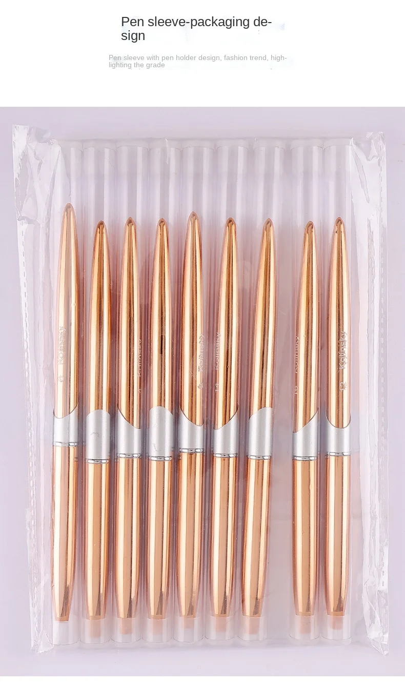 Professional Kolinsky Acrylic Nail Brush - Size 2-18#