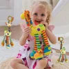 Baby Development Soft Giraffe Animal Handbell Rattle Plush Giraffe Toys / Baby Giraffe Animal Rattle Toys / Soft Giraffe Animal 6