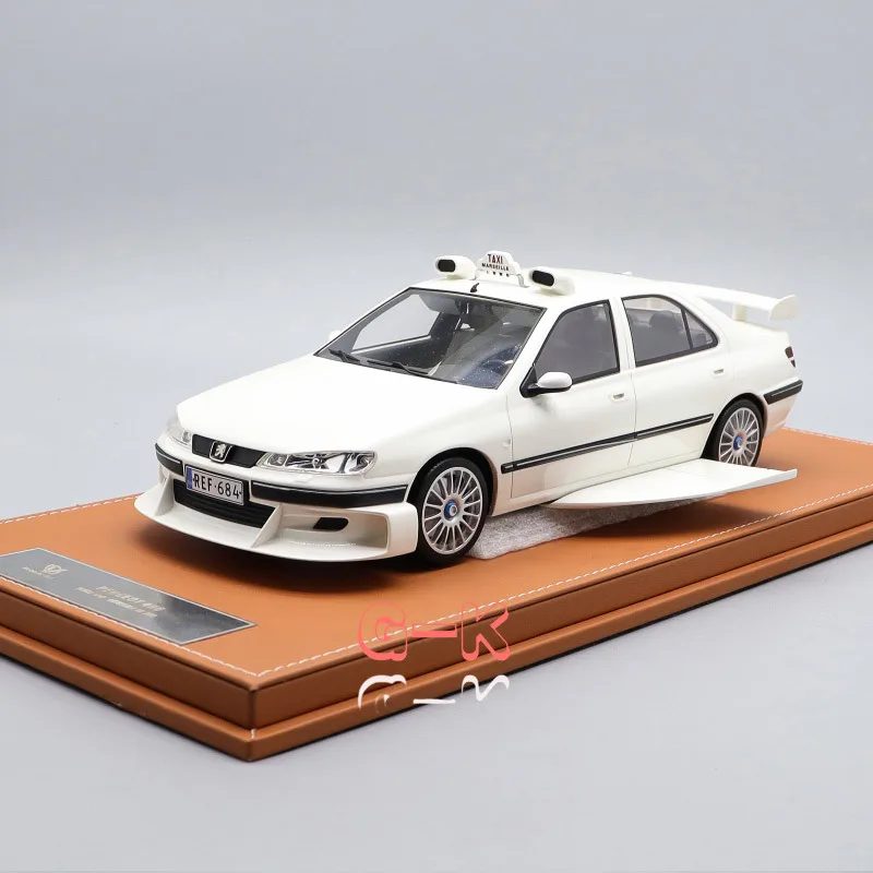 GOC&VEHICLE Art 1:18 For Taxi Express Peugeot 406 Taxi Taxi Model Limited  Edition Car Model