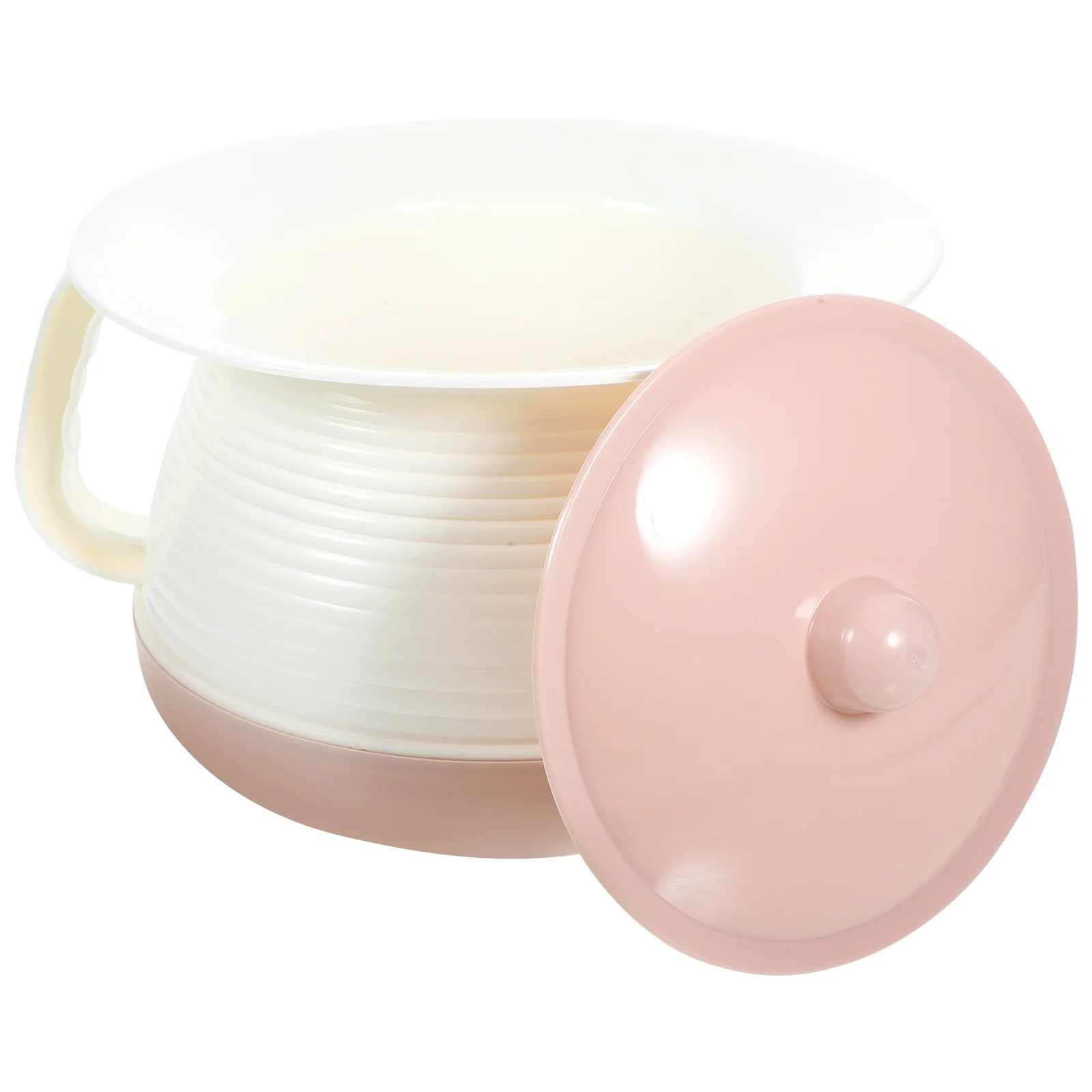 

Household Handheld Chamber Pot Fashion Child Elder Spittoon Children Bedpan Adult Urinal Toilet With Cover