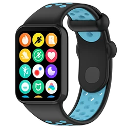 Breathable Silicone Sport Strap - Xiaomi Mi Band 8 Pro (5)