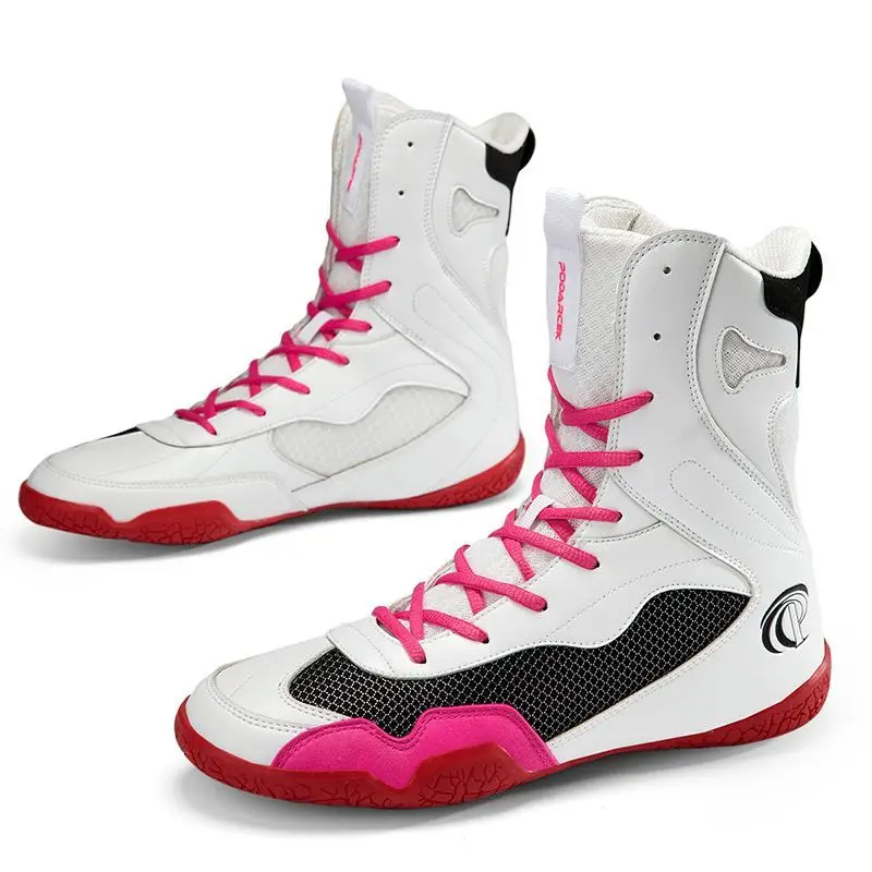Professional Competition Wrestling Shoes Lightweight Breathable Wear-resistant Sports Shoes Free Fighting Boxing
