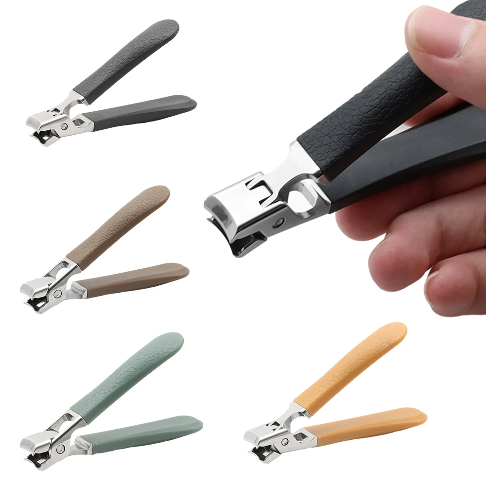 

Nail Clippers Professional Anti-Splash Nail Cutter Stainless Steel Fingernail Clippers Manicure Nail Tool for Women Men
