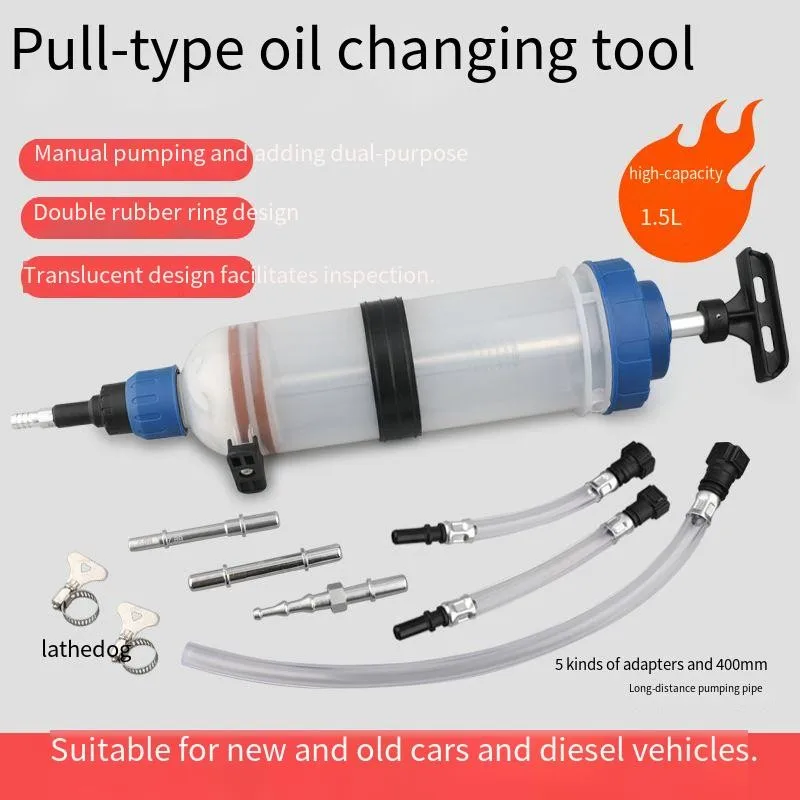 CarOilFluidExtractor2005001500mlAutomotiveFuelBrakeLiquid