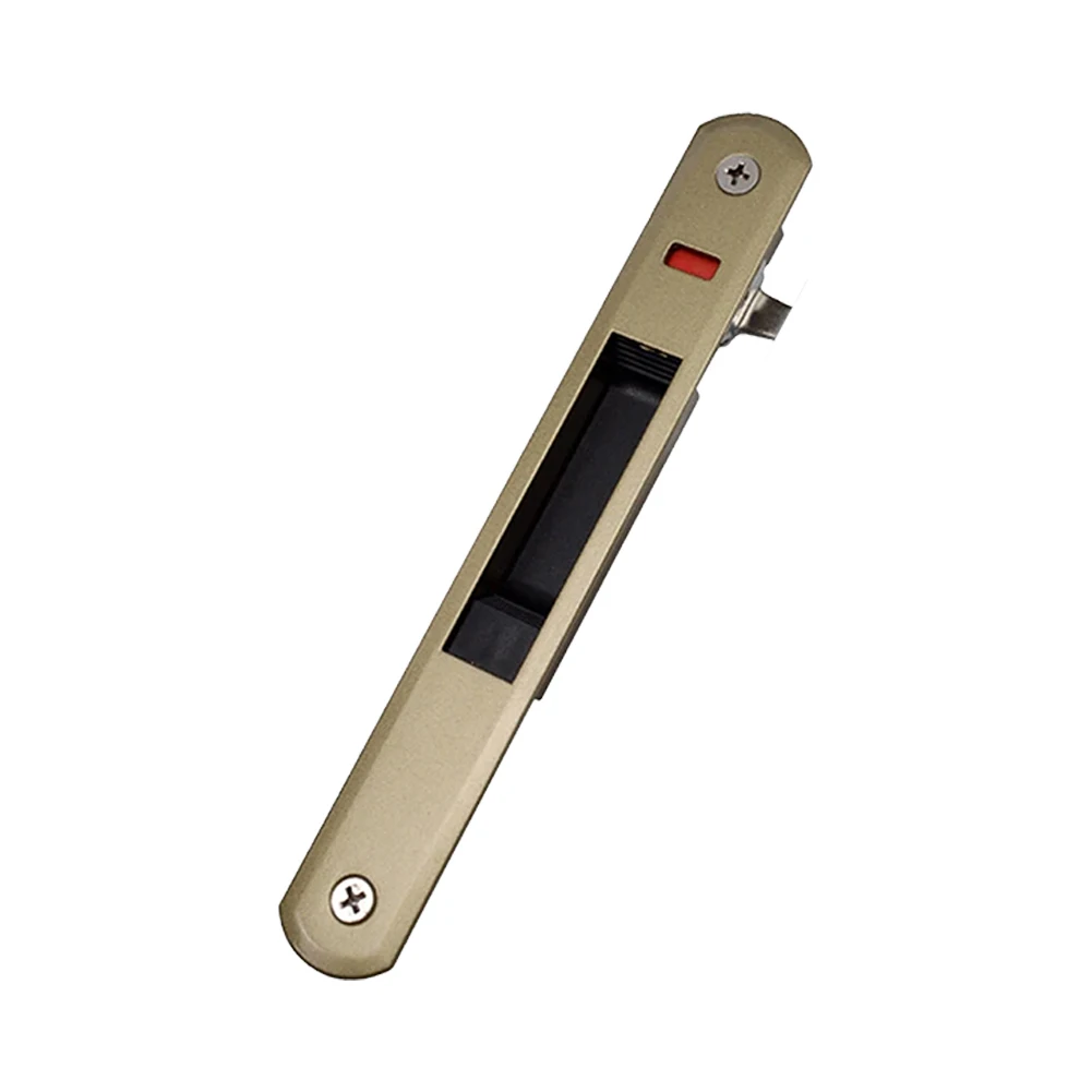 Reliable and Practical Zinc Alloy 90 Single Side Hook Lock for Glass Balcony Sliding Door Superior Functionality