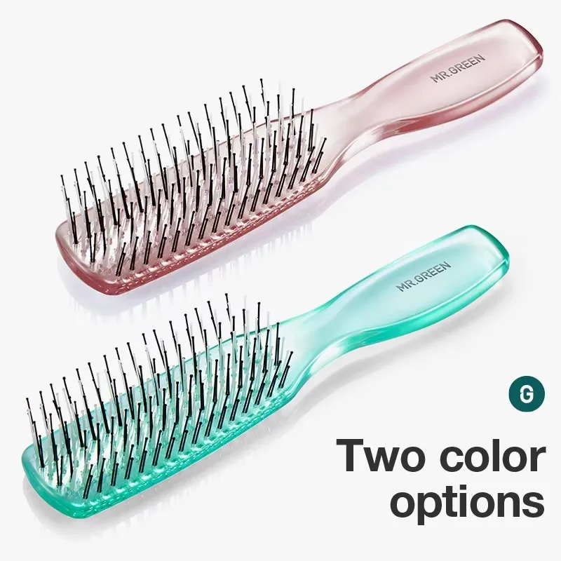 MR.GREEN Hair Brush Scalp Massage Combs Volumizing Hair Styling Fine Tooth Detangling Tool For Long Wet Dry Hair Women Gift 3