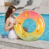 Inflatable Fruit Pool Floats Swim Rings Float for Swimming Party Lake Beach for Kids Adults 2