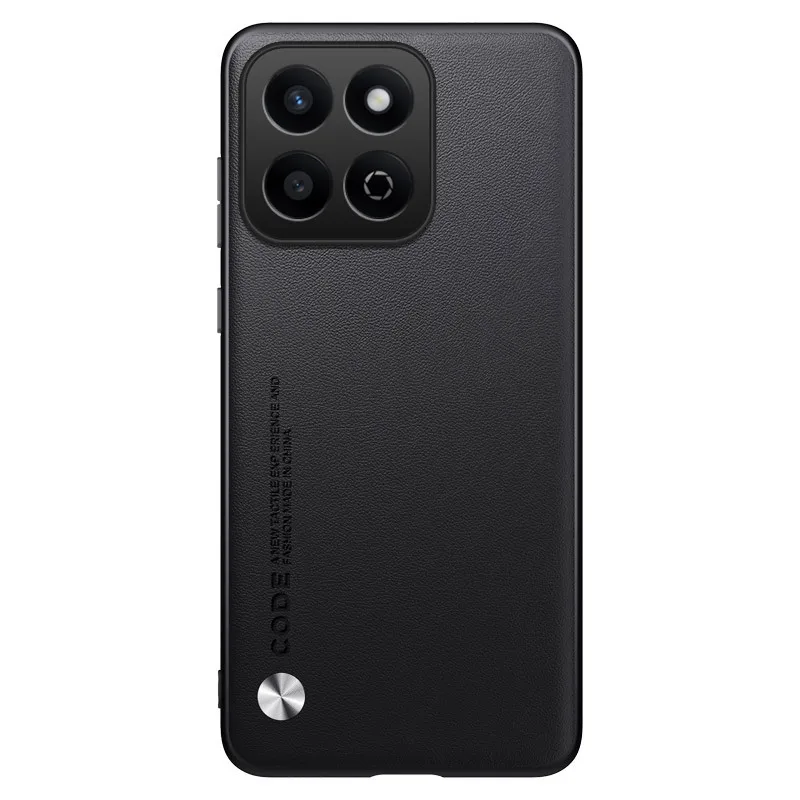 For Honor 200 Smart 5G Carbon Fiber PU Leather Cover Case,Matting Anti-Shock Hard Skin Case For Honor Play 60 Plus 6