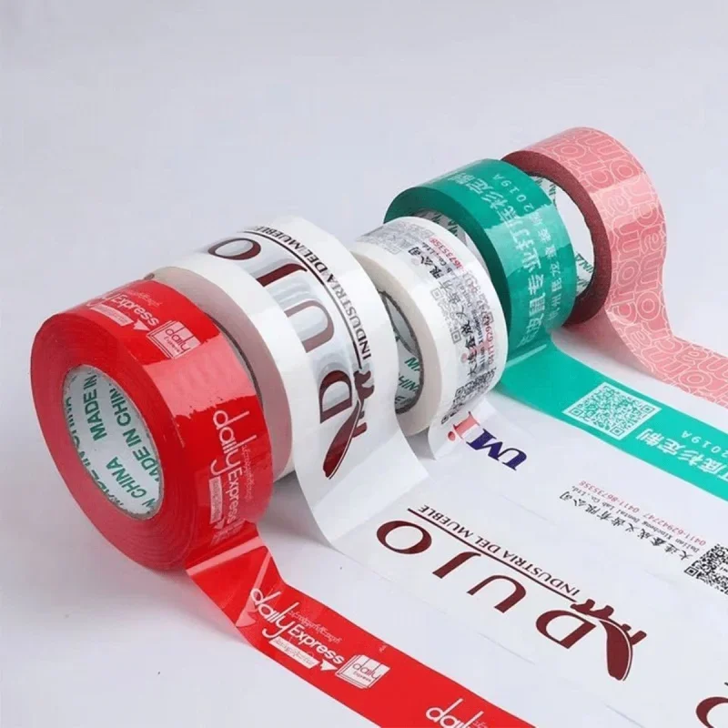 

Customized productCustom Low MOQ Packing Tape Plastic Office Adhesives & Tapes Bopp Water Activated Packaging Ta
