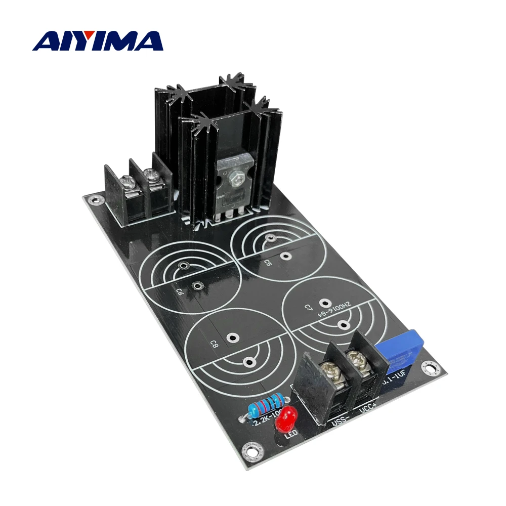 

AIYIMA 120A Rectifier Filter Power Supply Board Solder Schottky PCB Board for 35MM Capacitor Rectification Amplifier DIY