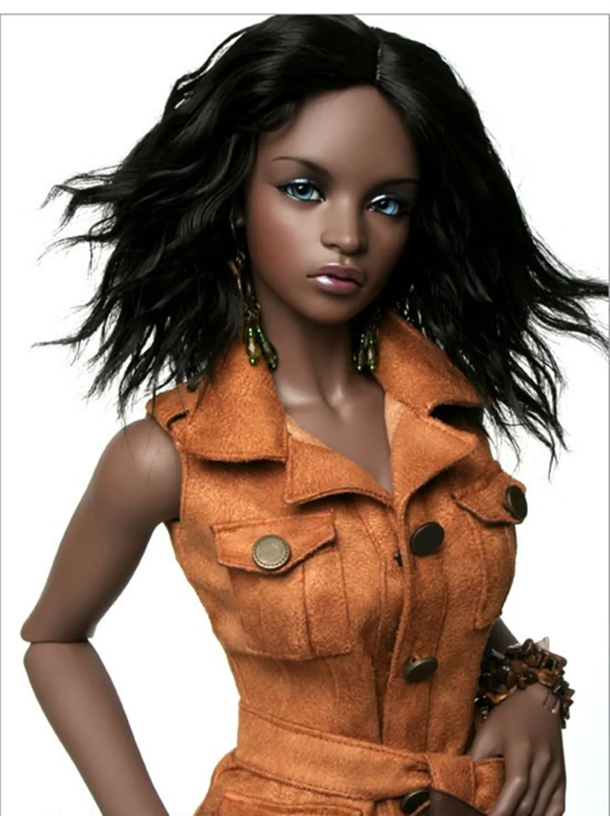 Фото Новинка, бесплатная доставка, ip Ashanti 63,5 см 1/3 BJD SD Кукла volks dod ah soo spot makeup №2