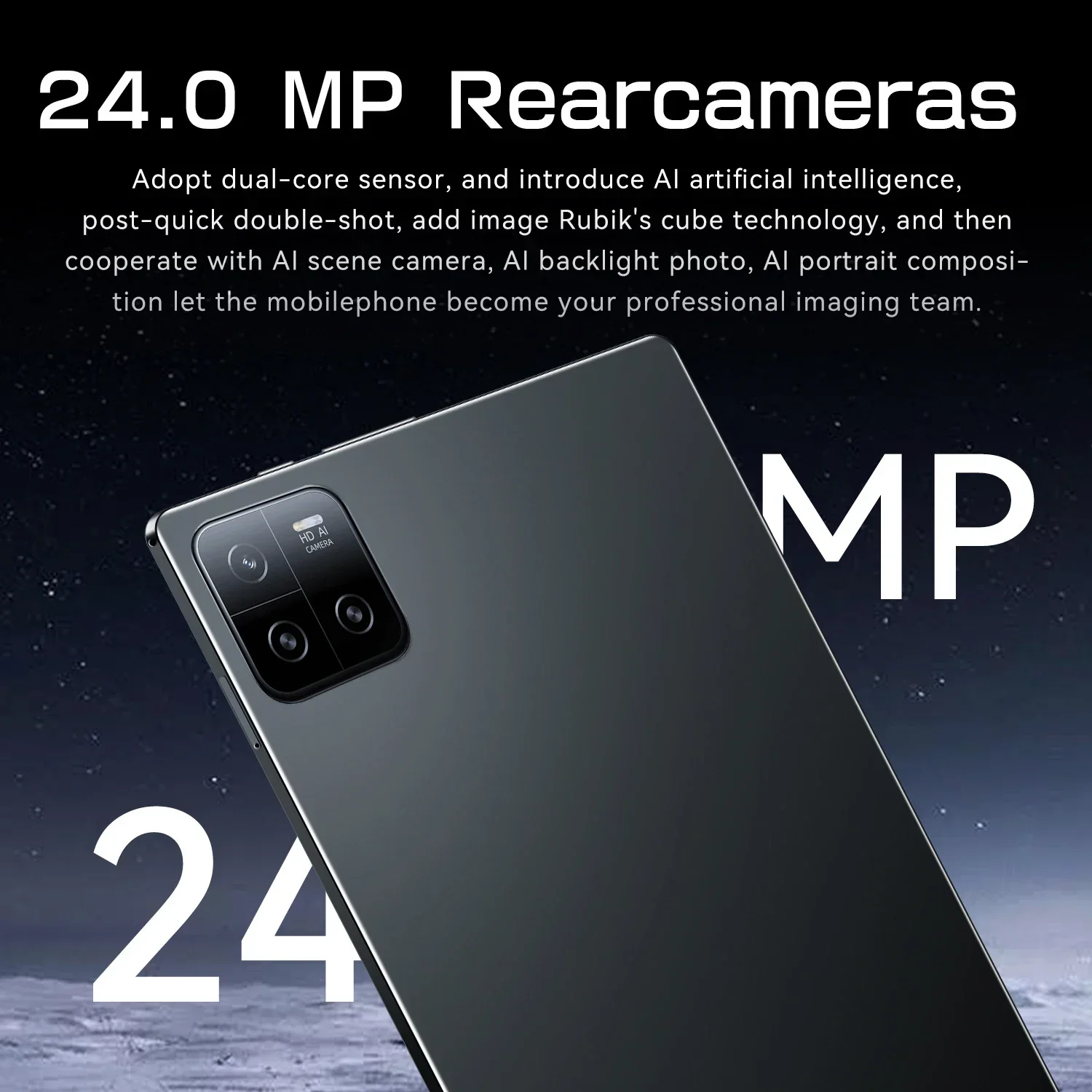 2024 글로벌 버전 태블릿 패드 6 프로, 안드로이드 13, 스냅드래곤 888, 10000mAh, 16GB RAM, 512GB ROM, 5G SIM 카드, HD 4K 화면, 와이파이 미 탭