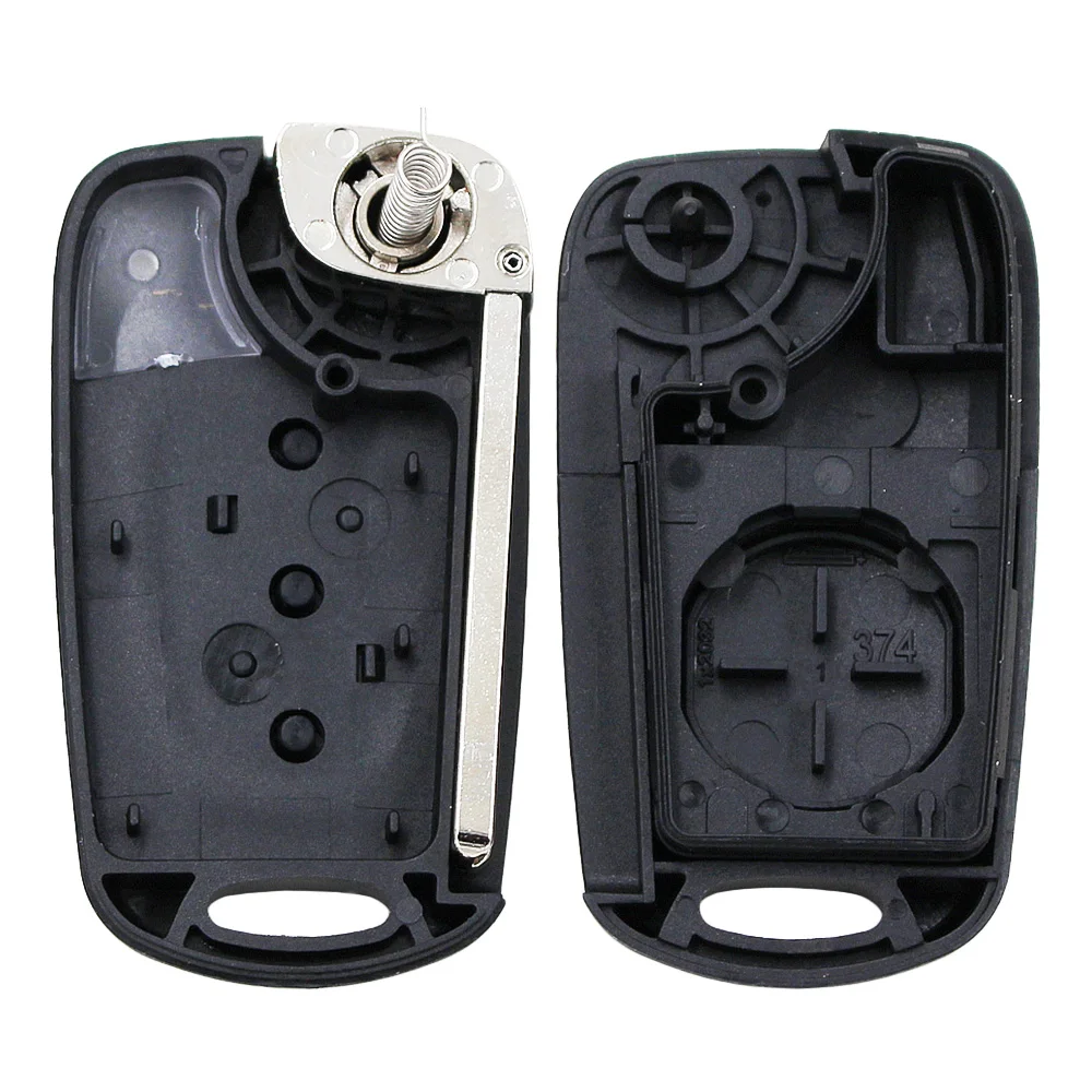 3 Buttons replacement blank flip remote key shell case for Hyundai I30/IX35 I20 IX20 Verna Accent Solaris Elantra