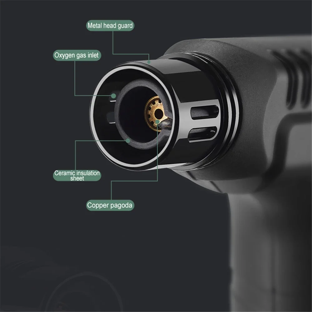 Jet Butane Lighter Refillable Gas Adjustable Flame Gun Lighter Cooking Torch BBQ Ignition Tool Windproof Cigar Cigarette bbq lighter,butane gas lighter,cigarette lighter