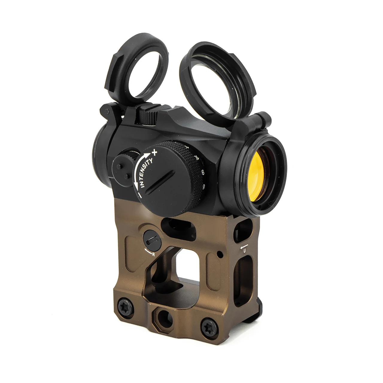 Red Dot Sight Rifle Scope New Version 1X22 Red Dot Reflex Optic Sight For Hunting Airsoft Rifle With 1.54 1.93 2.26 Inch Mount Full Original Markings