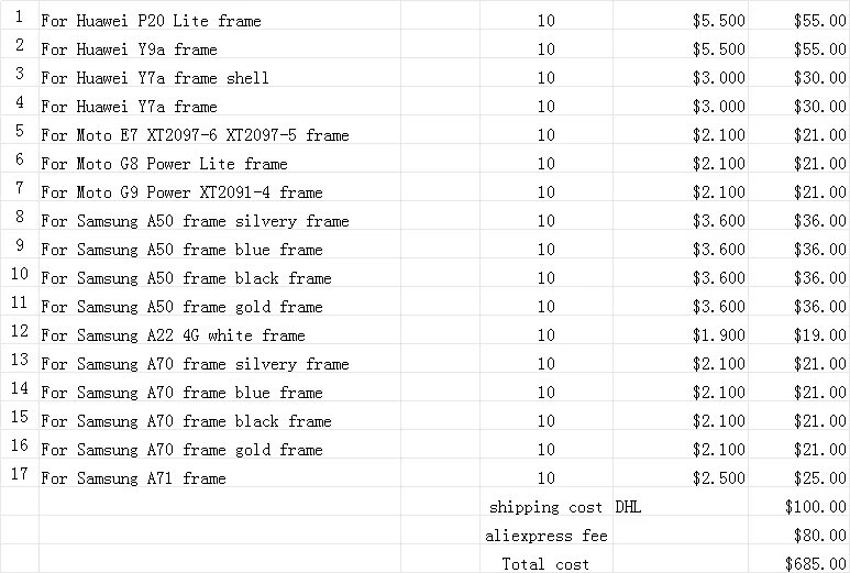 

The difference of postage dedicated links(non contact the buyer to buy this link, do not buy this link)