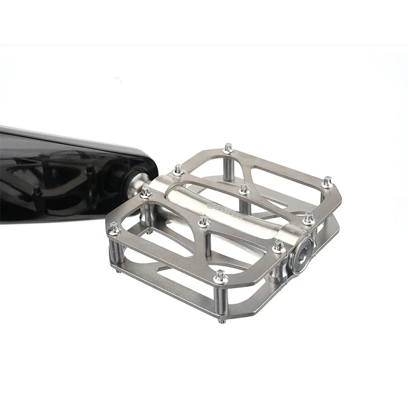 RIRO TI-078 Ultralight Titanium Alloy Bike Pedals 3-Bearing Waterproof Anti-Skid Road MTB BMX - Image 6
