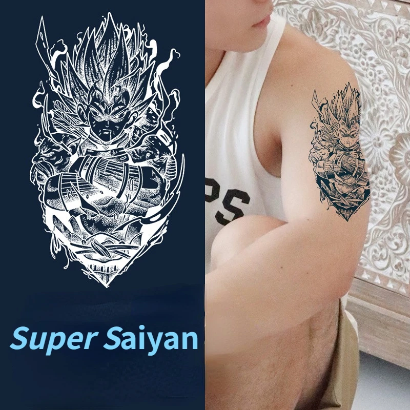 Tattoo tagged with: anime, big, cartoon character, cartoon, comic,  danegrannon, dragon ball characters, dragon ball z, facebook, fictional  character, inner forearm, tv series, twitter, vegeta | inked-app.com