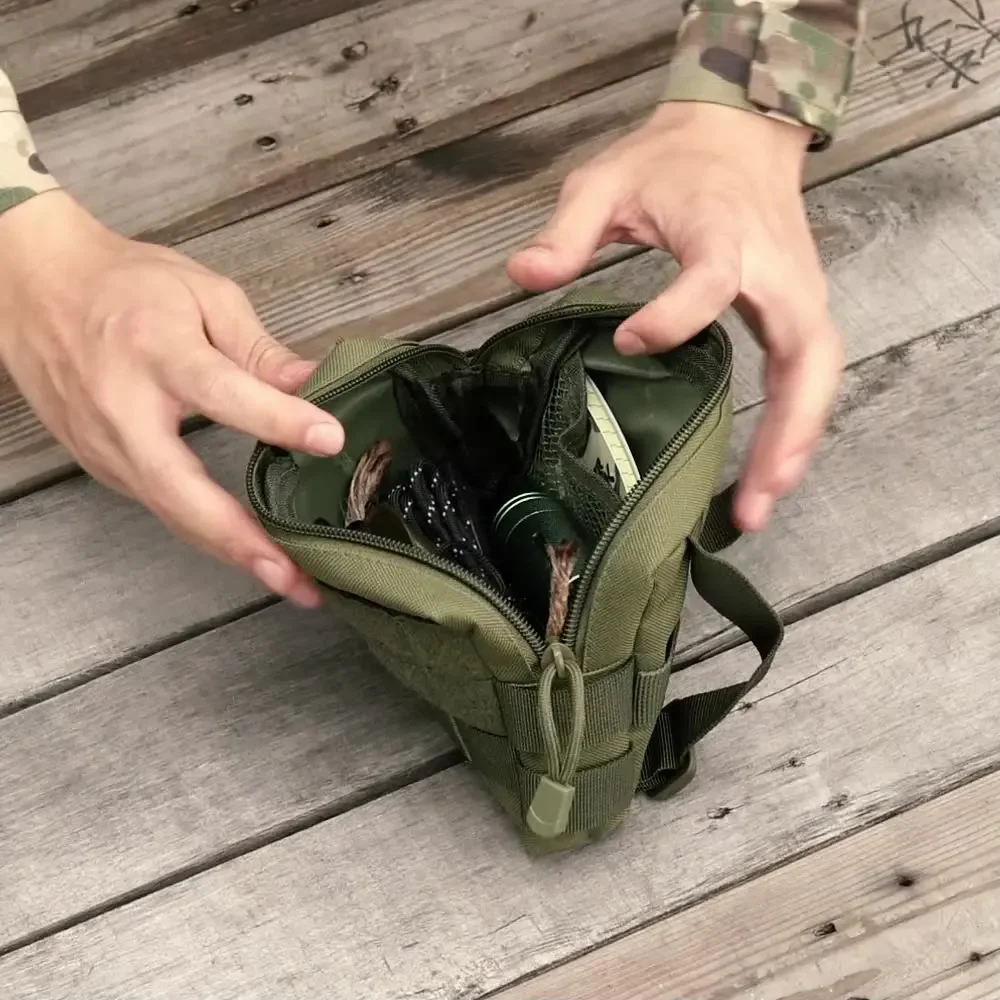 Hunter Molle Pouch Camping small Bag Tactical Belt Waist Bag Multi Outdoor Sport Phone Bags EDC Tool Pocket Hunting Fanny Pack 5
