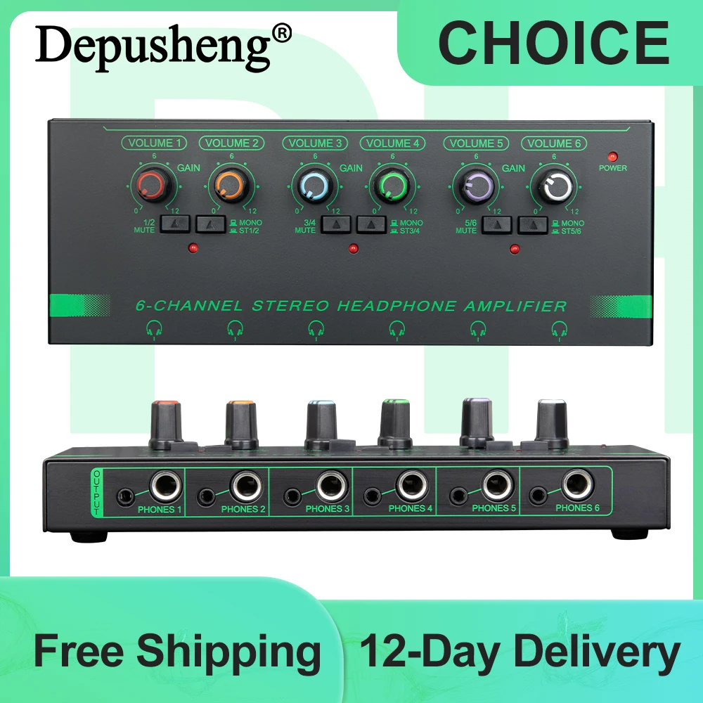 Mini-Headphone-Amplifier-Depusheng-New-4-6Channels-Ultra-Compact-Stereo ...