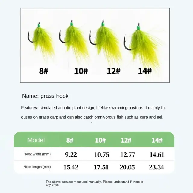 녹색 잔디 낚싯바늘: 수중 식물을 미끼로 삼키는 물고기의 꿈