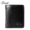 Dante Leather Men's Wallets RFID Anti-theft Brush Degaus Head Layer Cowhide Retro Casual Vertical Money Bag Money Two fold Clips 5