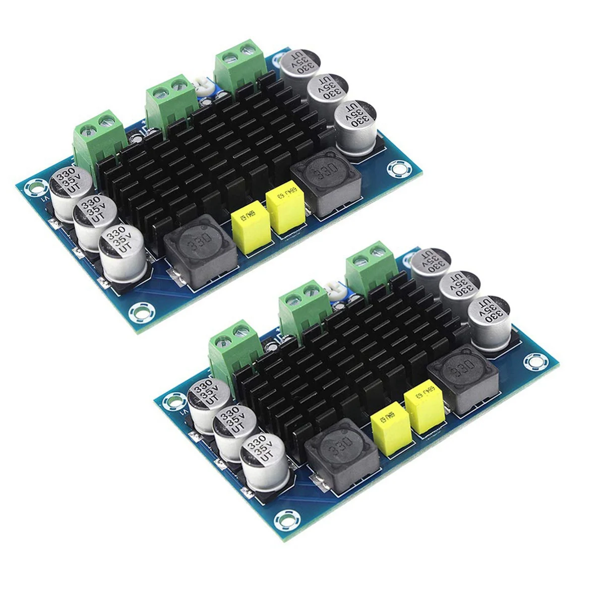 2 Pcs XHM542 100W Audio Amplifier Board DC 12V 26V TPA3116D2 Mono