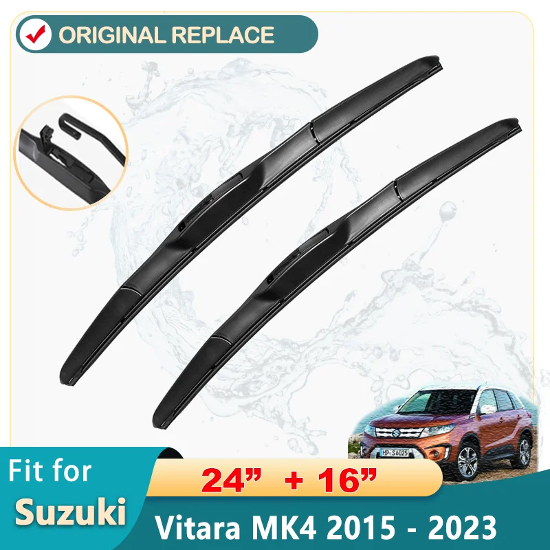 CarWiperFrontRearWiperBladesSetForSuzukiVitaraMK420152023