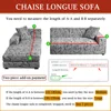 Sofa Seat Cover for Armchairs Removable Elastic Cushion Covers L shape Chaise longue Corner Sofa buy 2 pieces Sofa Covers 3