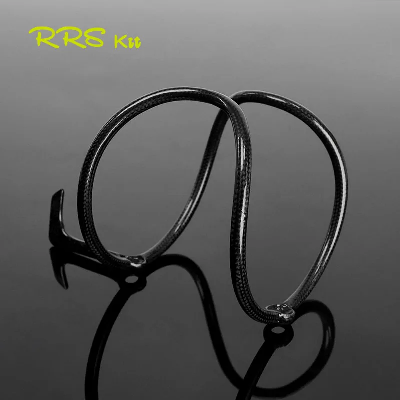 Rrskit Bike Carbon Fiber Water Bottle Cage Ultra-lightweight Bracket Mountain Road Universal Water Bottle Cage Bike Accessories