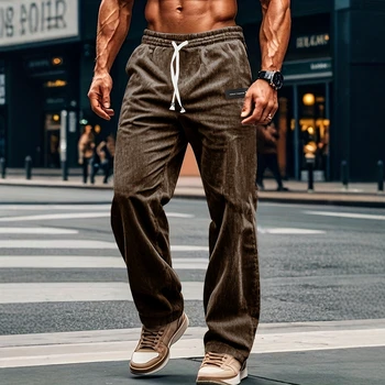Men's Corduroy Sports & Fitness Pants