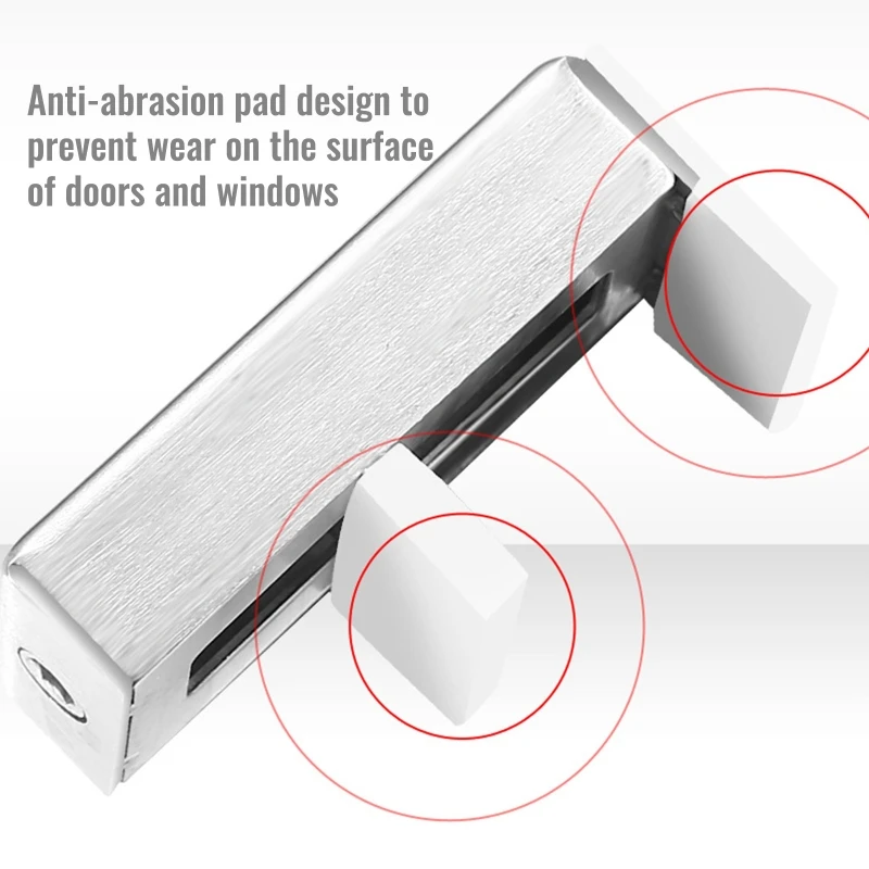 2x Adjustable Window Security Locks Sliding Sash Stopper Child Safety for Protec window lock
