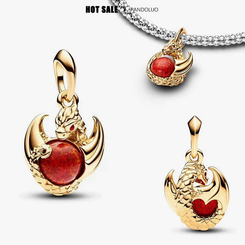 Disney Game of Thrones Charm Beads Fits Pandora Bracelet For Women Silver Pendant Earrings Ring Necklace DIY silver jewelry Gift