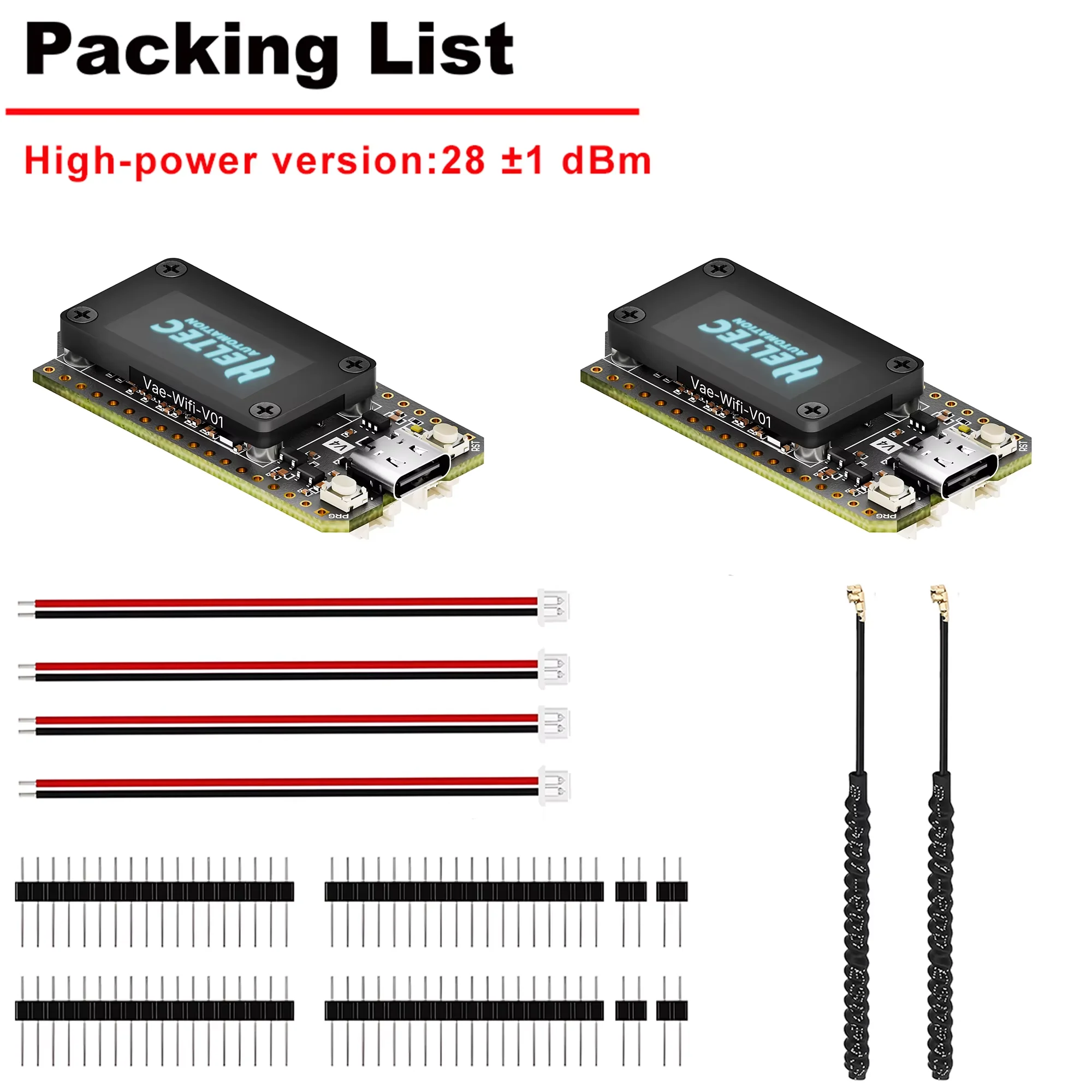 ตัวเลือกสินค้า บอร์ดพัฒนา IoT พร้อมจอ OLED สำหรับโปรเจกต์ LoRaWAN