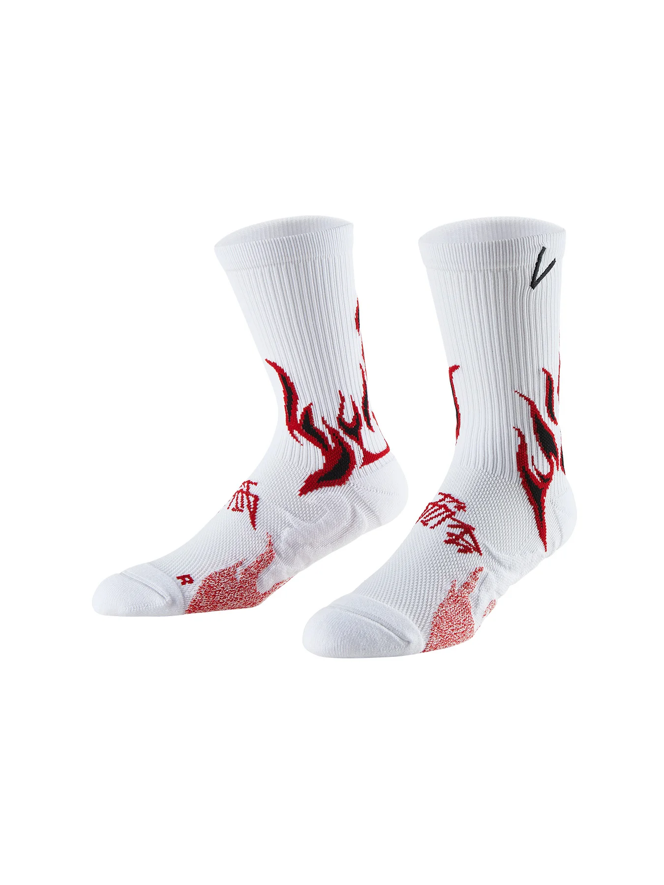 Fire Pattern Running Socks 10