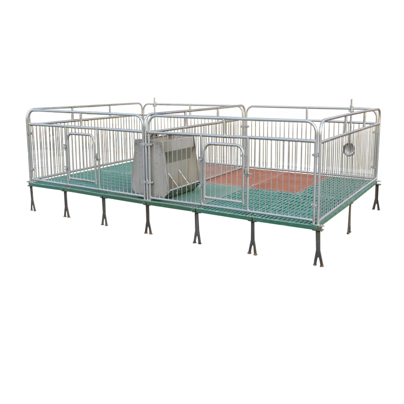 

Thickened composite board piglet care bed, raised fence piglet bed