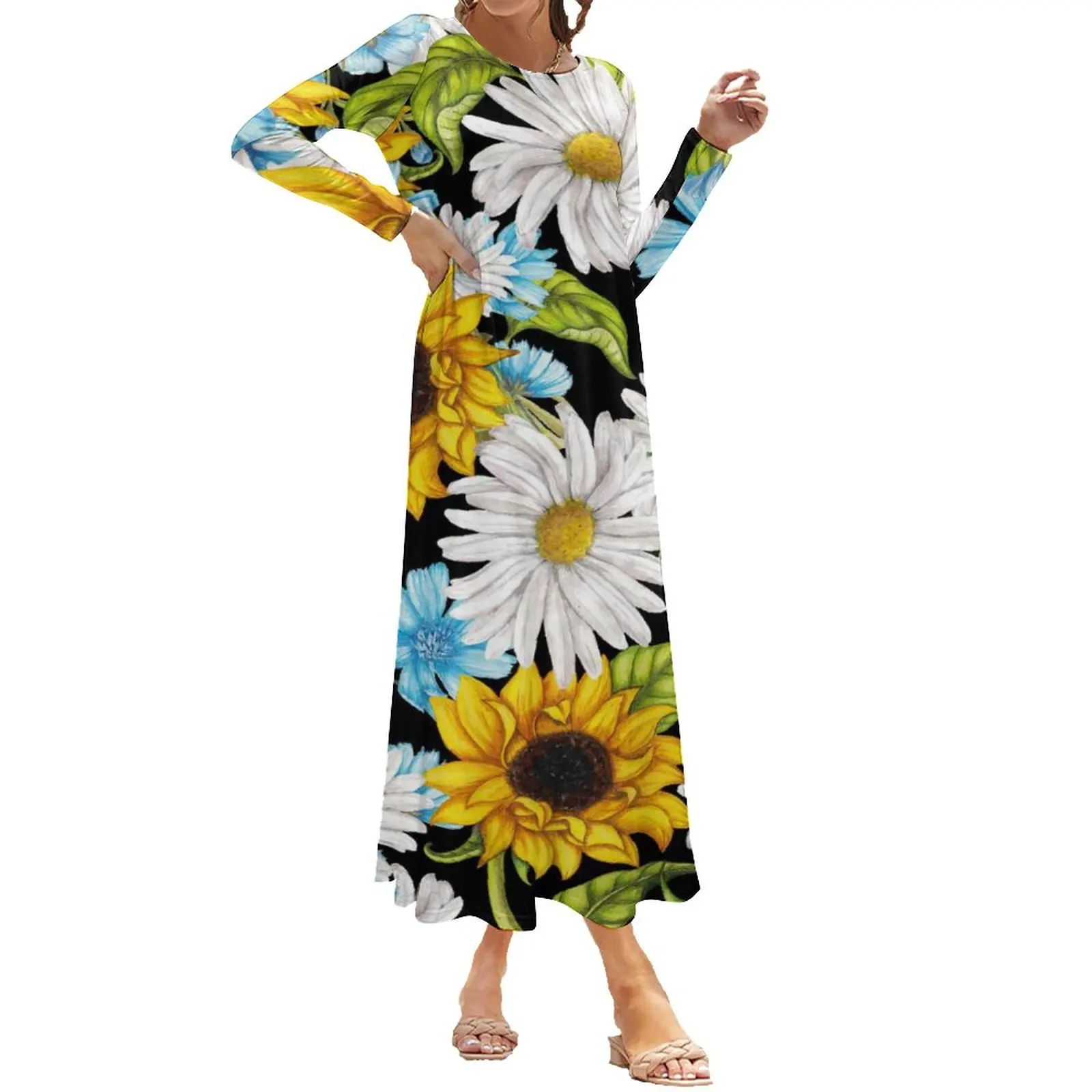 

Classic OEM Wholesale Polynesian Female Casual Party Dress Minimalist Brand Design Pocket Design Lady Prettytittlething Dress