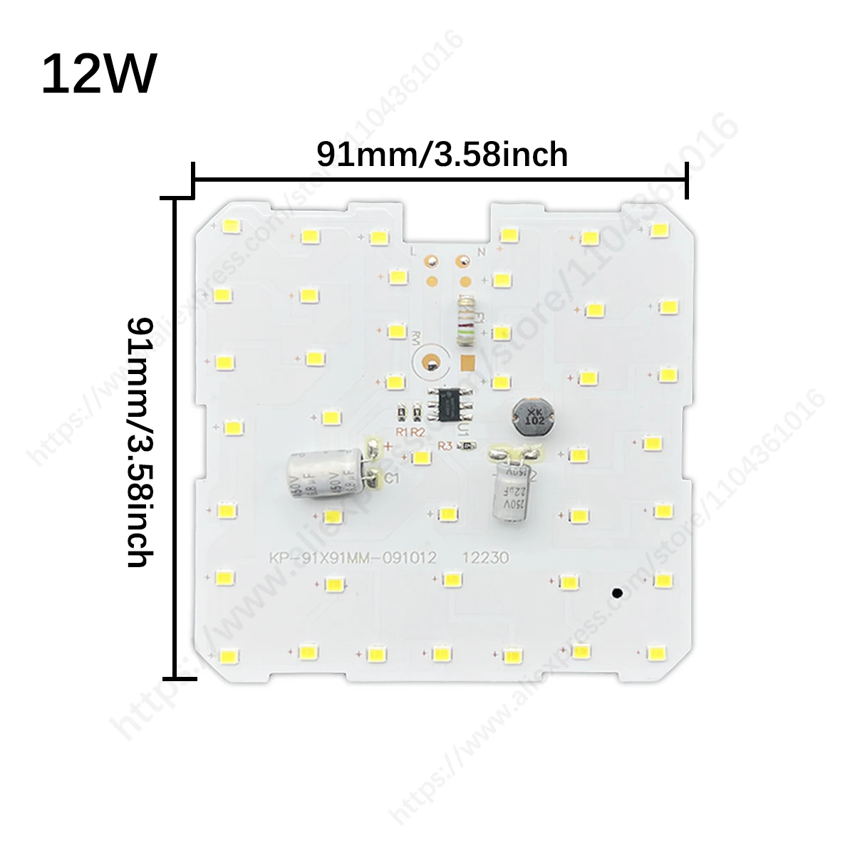 LED 패널 조명 7W 12W 16W 22W 깜빡임 없음 AC 220V 천장 조명용 사각형 원형 패널 조명 마그네틱 LED 조명