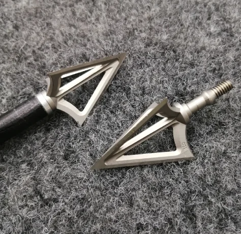 3/6/9pc Archery G5 Arrow Head 100/125 Grain Fixed Broadhead Sharp 3 Blade Stainless Alloy Arrowhead Screw Tips archery arrowhead