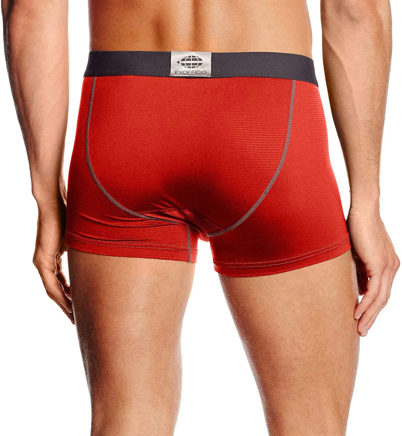 2 Pack ExOfficio Men Underwear Men's Sport Mesh 6 Boxer Brief Breathable  Lightweight Quick Drying Man Underwear USA Size S-XXL