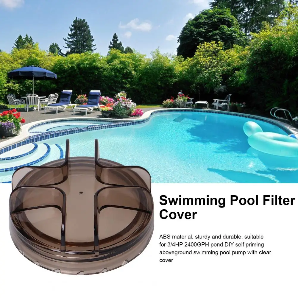 

1 Set Pool Strainer Lid Precise Pool Sand Filter Pump Cover Long Service Life Sand Filter Cover