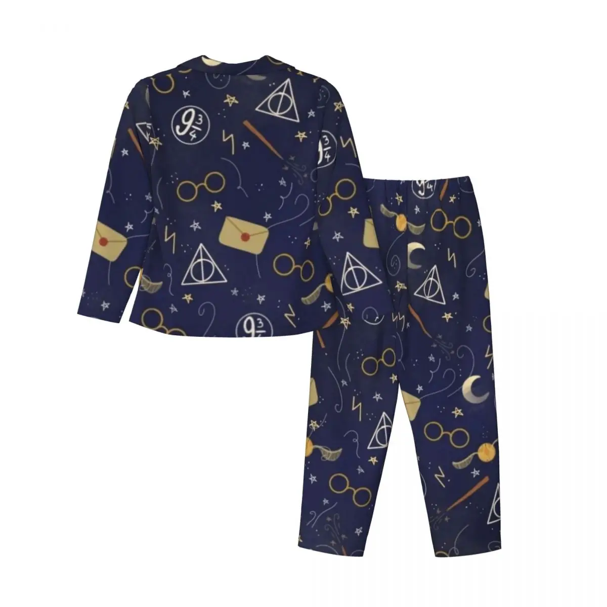 Harry James Potter Women Pajamas 2 Pieces Set Loungewear pyjama pour femme 2