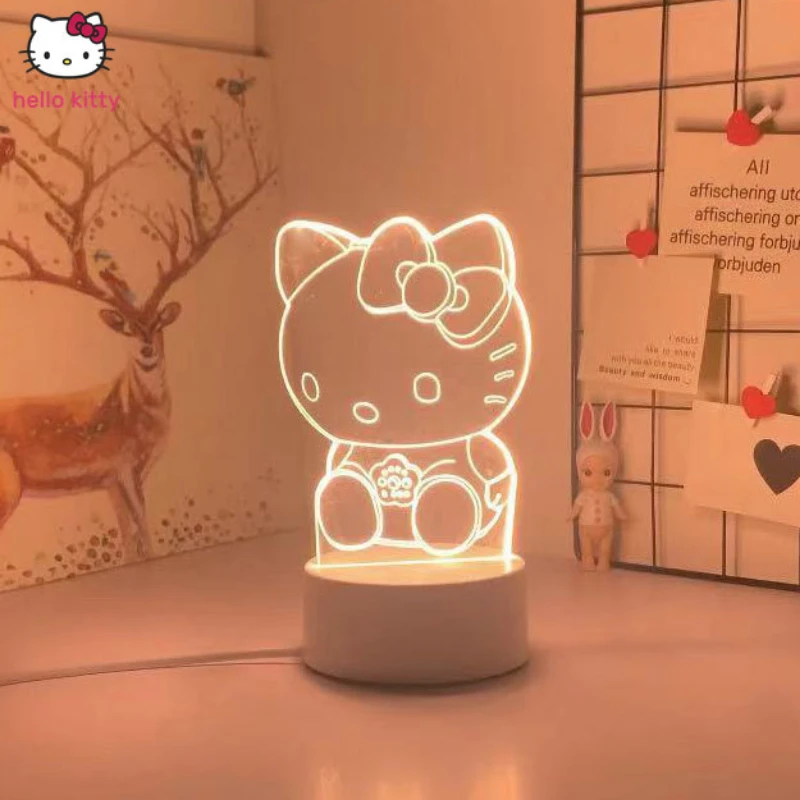 Креативный Корейский подарок на день рождения Hello Kitty Студенческая лампа для